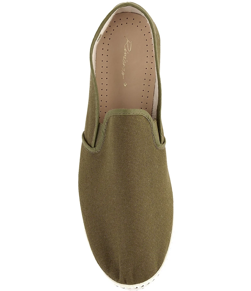 Rivieras Men's Classic Canvas Slip-On Loafers