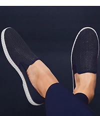 Rivieras Men's Classic Cotton Canvas Mesh Slip-On Loafers