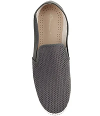 Rivieras Men's Classic Cotton Canvas Mesh Slip-On Loafers