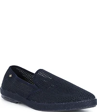 Rivieras Men's Classic Mesh Slip-On Loafers