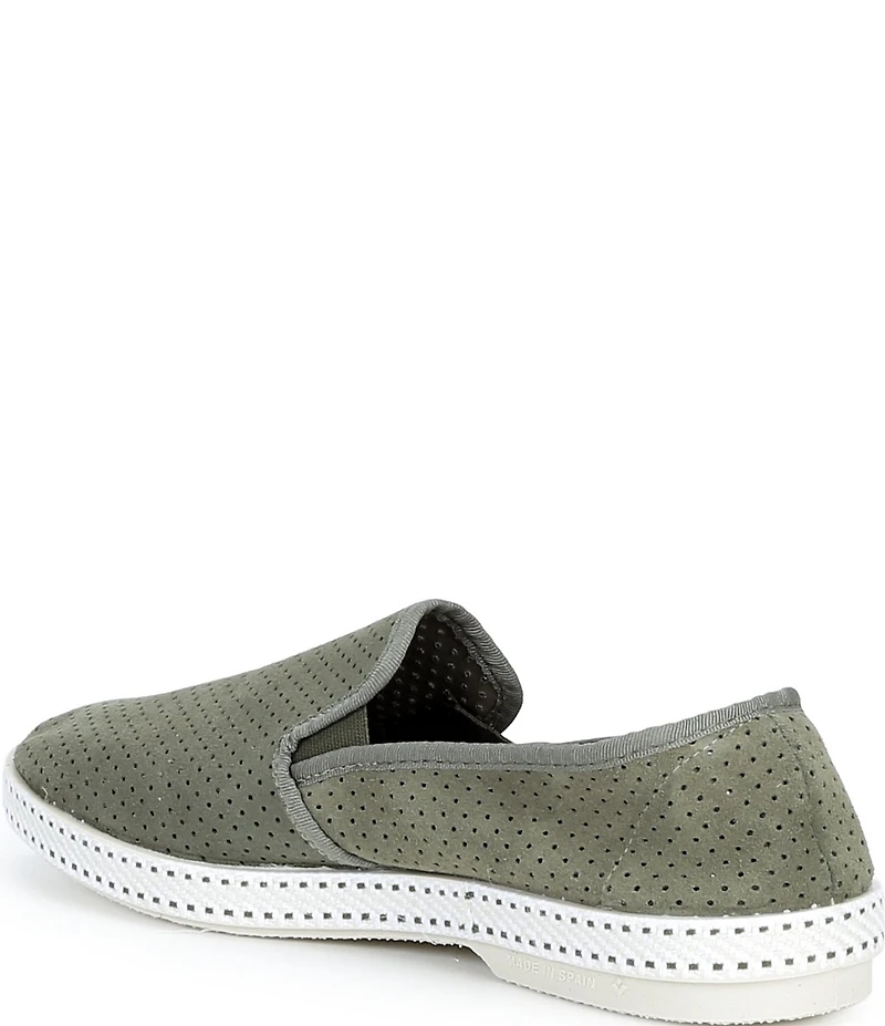 Rivieras Men's Classic Suede Slip-On Loafers