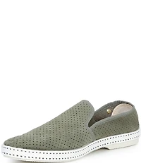 Rivieras Men's Classic Suede Slip-On Loafers