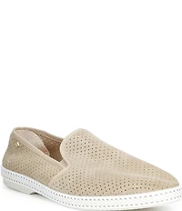 Rivieras Men's Classic Suede Slip-On Loafers