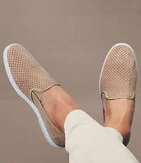 Rivieras Men's Classic Suede Slip-On Loafers