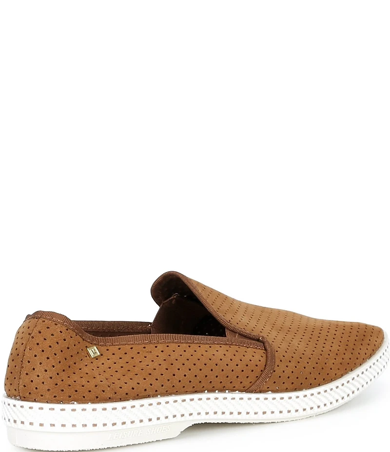 Rivieras Men's Classic Suede Slip-On Loafers