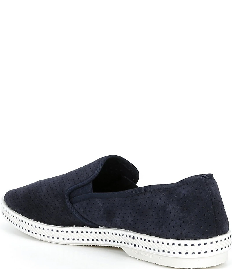 Rivieras Men's Classic Suede Slip-On Loafers