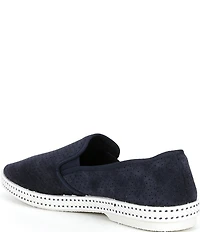 Rivieras Men's Classic Suede Slip-On Loafers