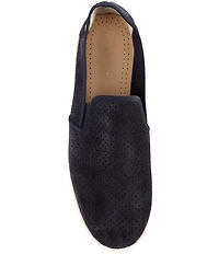 Rivieras Men's Classic Suede Slip-On Loafers
