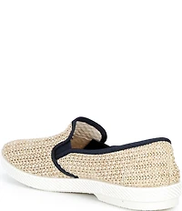 Rivieras Men's Raffia Slip-On Loafers