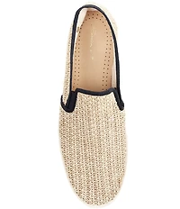 Rivieras Men's Raffia Slip-On Loafers