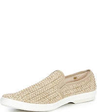 Rivieras Men's Raffia Slip-On Loafers
