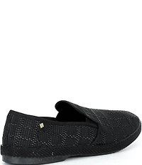 Rivieras Men's Textured Raffia Slip-On Loafers