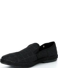 Rivieras Men's Textured Raffia Slip-On Loafers
