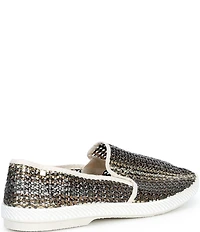 Rivieras Men's Woven Slip-On Loafers