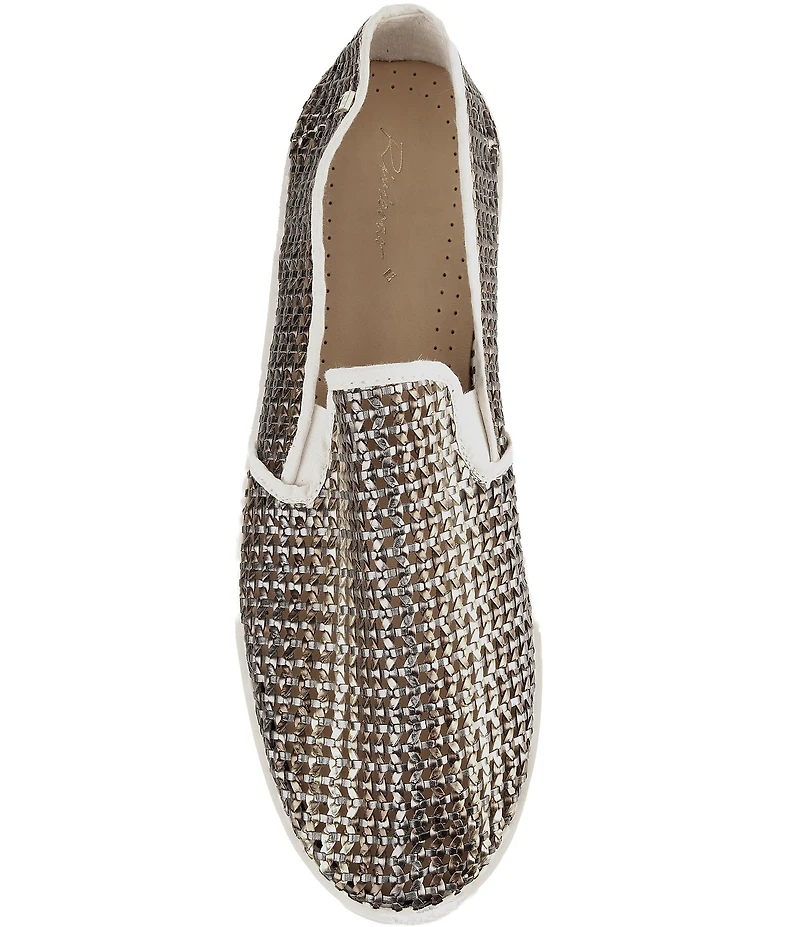 Rivieras Men's Woven Slip-On Loafers