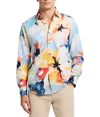 Robert Graham Flora Grande Stretch Long Sleeve Woven Shirt
