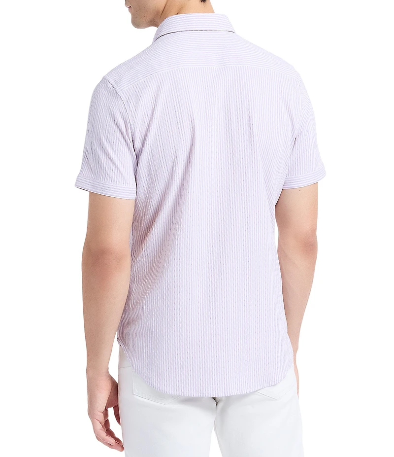Robert Graham Fornillo Seersucker Short Sleeve Woven Shirt