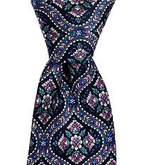 Robert Graham Grand Medallion 3 1/4#double; Silk Tie