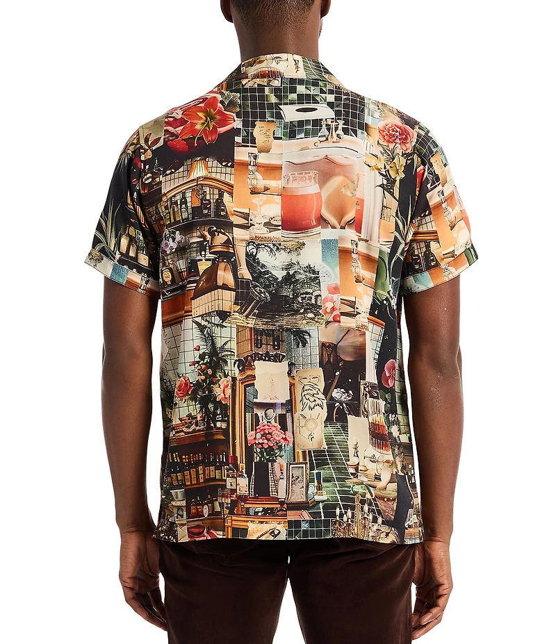 Robert Graham Harry's Place Short Sleeve Woven Camp Shirt