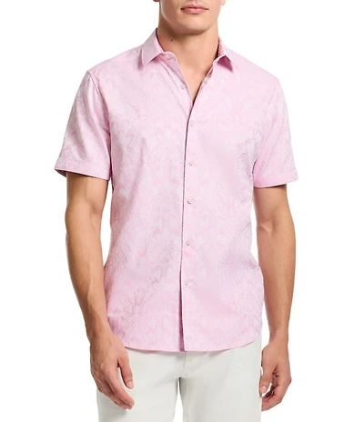 Robert Graham Highland Stretch Short Sleeve Woven Shirt