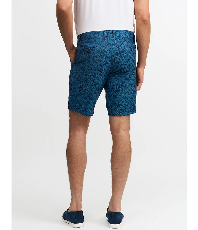 Robert Graham Highland Woven 9#double; Inseam Shorts