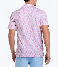 Robert Graham Iron Drive Performance Stretch Short Sleeve Polo Shirt