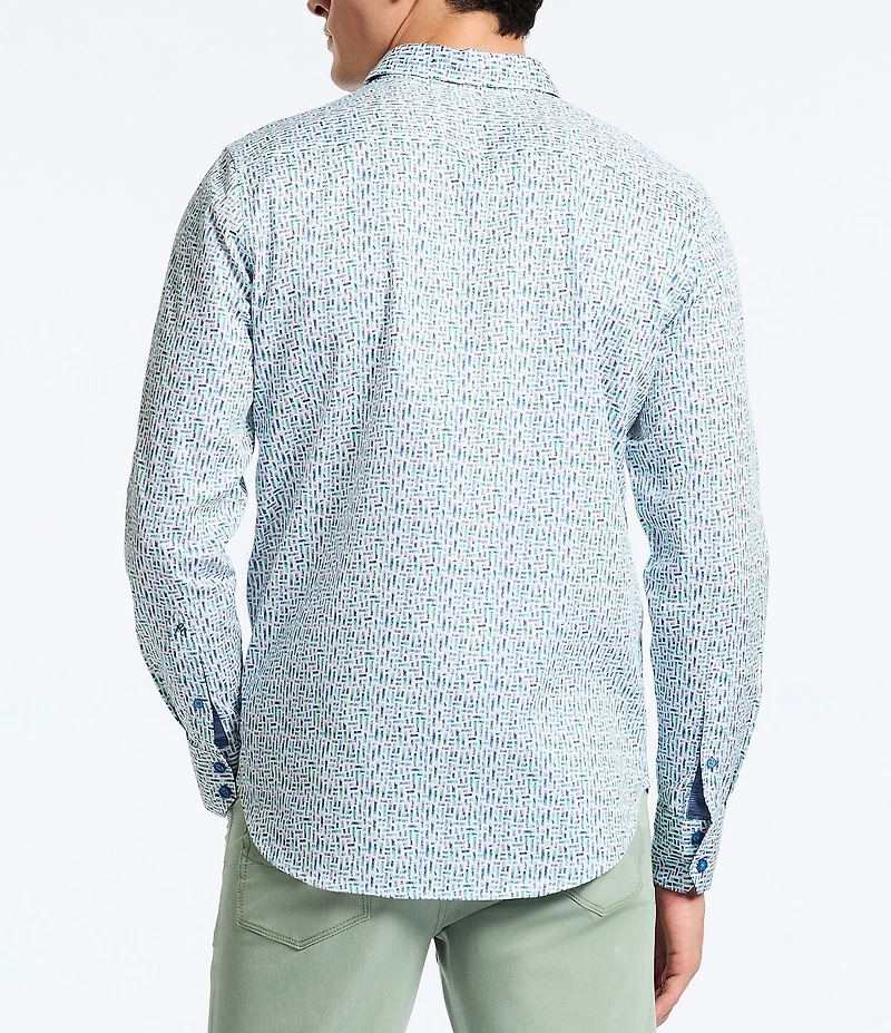 Robert Graham Lenox Stretch Long Sleeve Woven Shirt