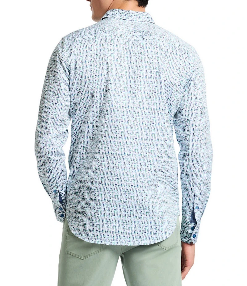 Robert Graham Lenox Stretch Long Sleeve Woven Shirt