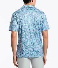 Robert Graham Lucky Stroke Performance Stretch Short Sleeve Polo Shirt