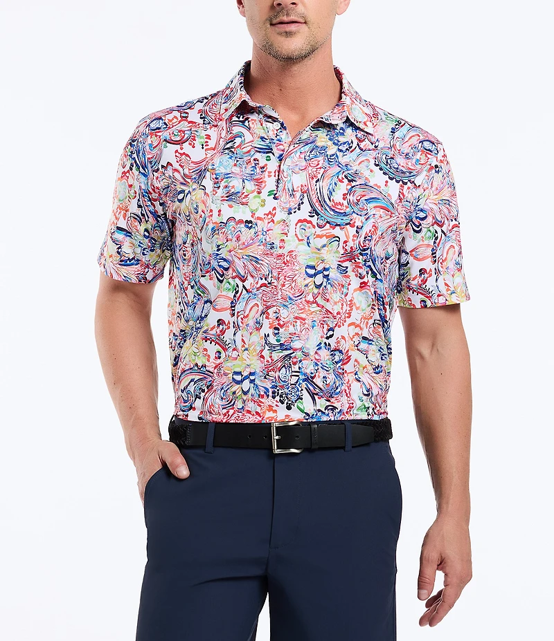 Robert Graham Oden Short Sleeve Polo Shirt