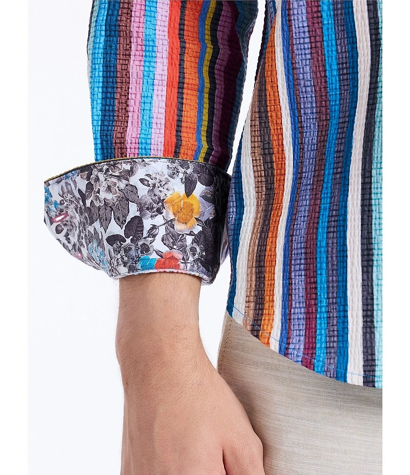 Robert Graham Pomsford Long Sleeve Woven Shirt