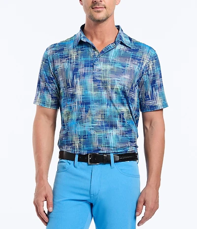 Robert Graham Salas Stretch Short Sleeve Polo Shirt