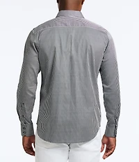 Robert Graham Striped Perspective Stretch Long Sleeve Woven Shirt