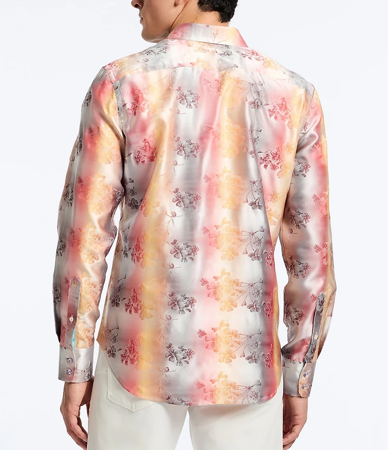Robert Graham Sunset Trellis Long Sleeve Woven Shirt
