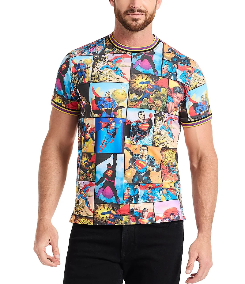 Robert Graham Superman X Robert Graham Defender Short Sleeve T-Shirt
