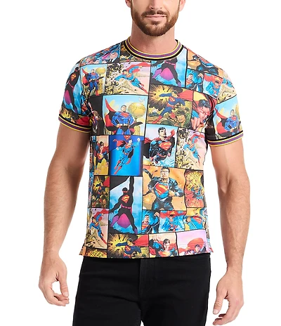 Robert Graham Superman X Robert Graham Defender Short Sleeve T-Shirt