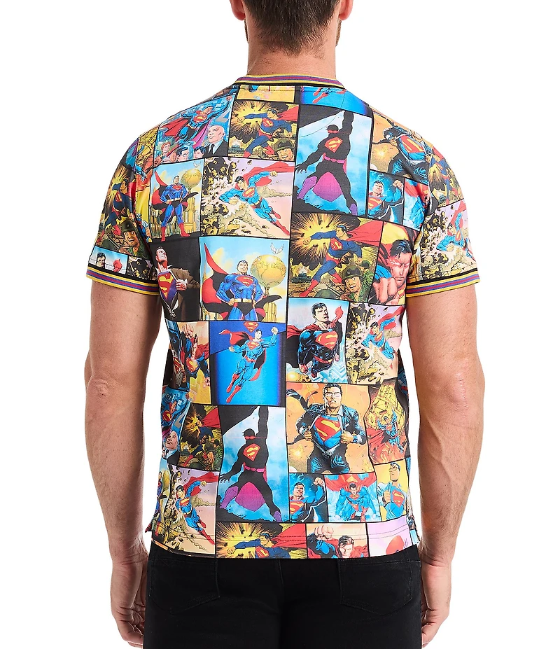 Robert Graham Superman X Robert Graham Defender Short Sleeve T-Shirt