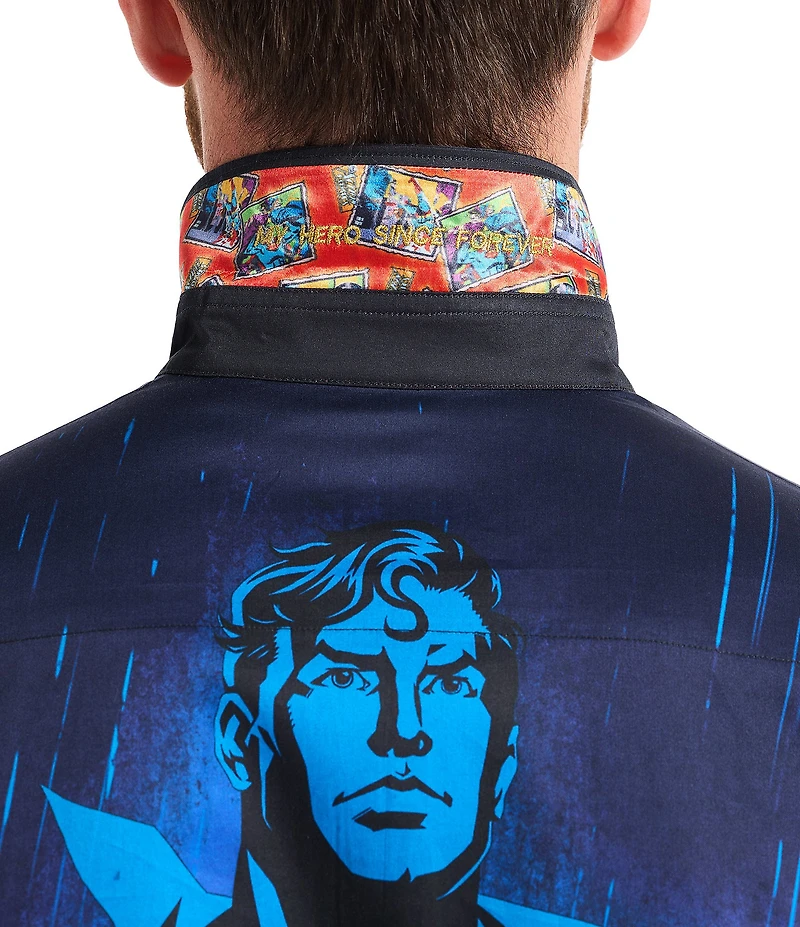 Robert Graham Superman X Robert Graham My Hero Short Sleeve Woven Shirt