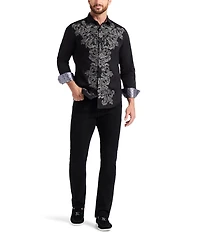 Robert Graham Superman X Robert Graham Rise Long Sleeve Woven Shirt
