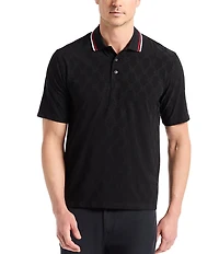 Robert Graham Superman X Robert Graham S-Shield Short Sleeve Polo Shirt