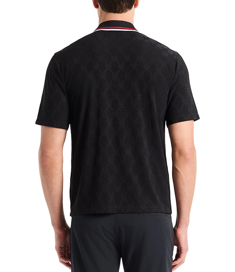 Robert Graham Superman X Robert Graham S-Shield Short Sleeve Polo Shirt