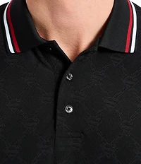 Robert Graham Superman X Robert Graham S-Shield Short Sleeve Polo Shirt