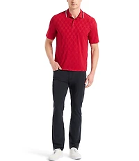 Robert Graham Superman X Robert Graham S-Shield Short Sleeve Polo Shirt