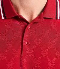 Robert Graham Superman X Robert Graham S-Shield Short Sleeve Polo Shirt