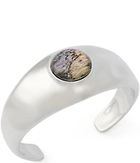 Robert Lee Morris Soho Abalone Chunky Cuff Bracelet