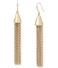 Robert Lee Morris Soho Chain Fringe Drop Earrings