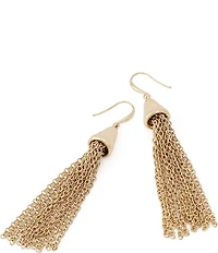 Robert Lee Morris Soho Chain Fringe Drop Earrings