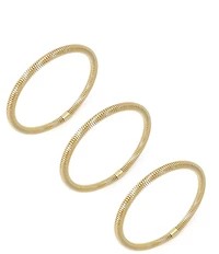 Robert Lee Morris Soho Coiled Bangle Bracelet Set