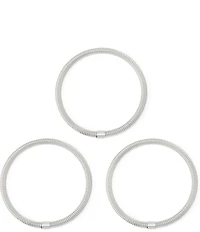 Robert Lee Morris Soho Coiled Bangle Bracelet Set
