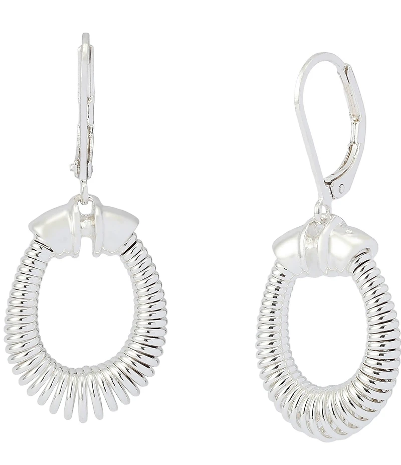 Robert Lee Morris Soho Coiled Drop Earrings